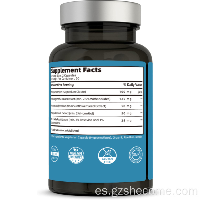 Cortisol Health Plant Extracts apoya el cortisol saludable